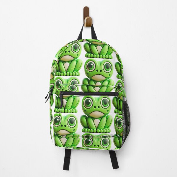 Item preview, Vibrant 3D Green Frog Illustration - Cute and Modern Design designed and sold by thoratsdesign.