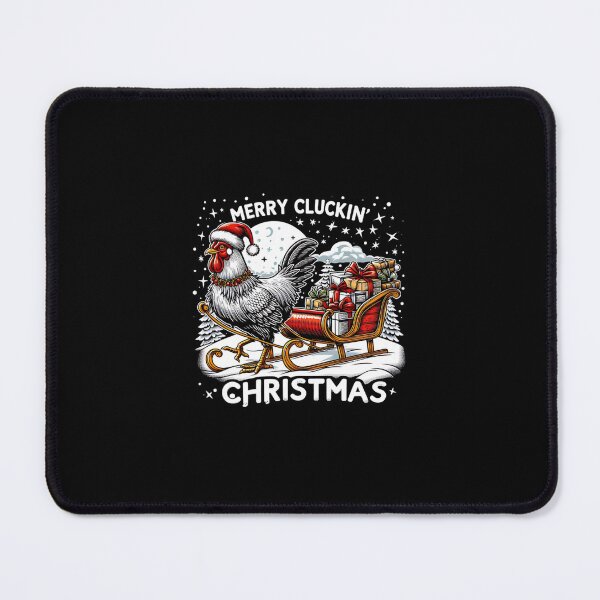 Item preview, Merry Cluckin Christmas Chicken Holiday Humor designed and sold by thompsonui.