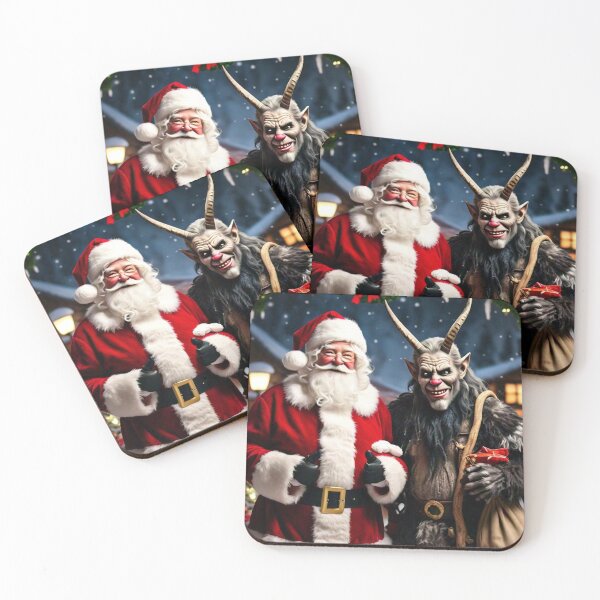 Item preview, Krampus and Santa 5 designed and sold by Heartbreaker Creative.
