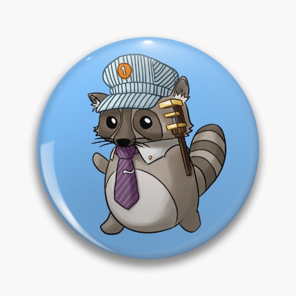 Townshend the Raccoon Conductor Pin