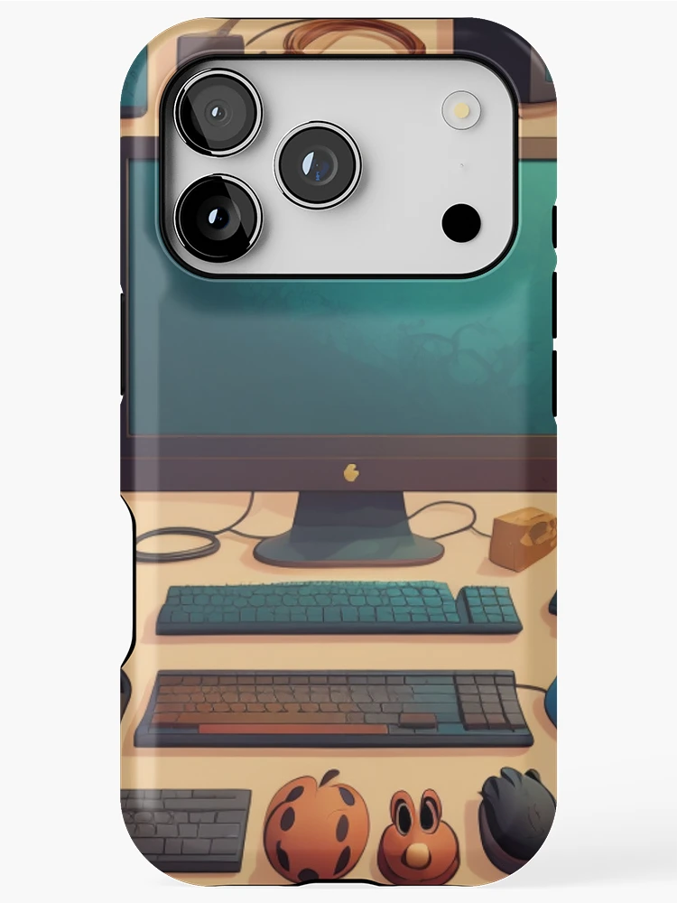 Thumbnail 1 of 4, iPhone Case, Computer setup designed and sold by MySignatureItems.