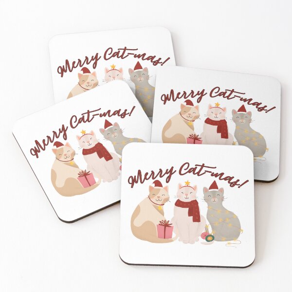Item preview, Merry Cat-mas Kitties designed and sold by WillandWent.