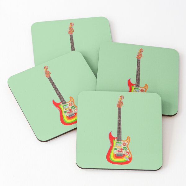Item preview, Guitarra eléctrica Fender Stratocaster de George Harrison designed and sold by Olivia Powell Designs.