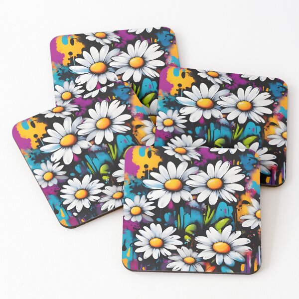 Item preview, Graffiti daisies designed and sold by JKaidin.