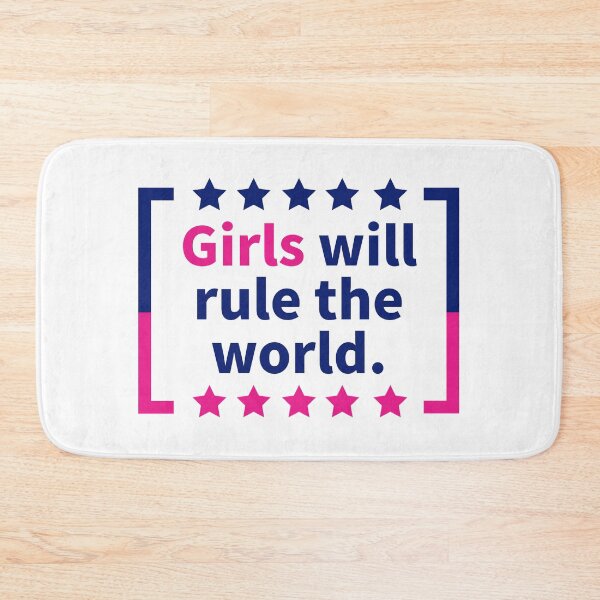 Item preview, Girls will rule the world  designed and sold by Rachel the Artist .
