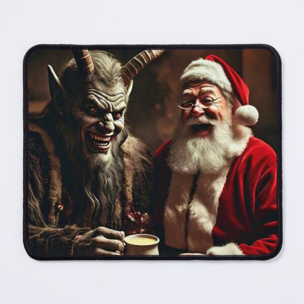 Item preview, Krampus y Santa Claus 9 designed and sold by Heartbreaker Creative.