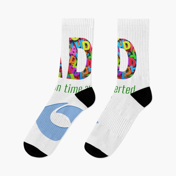 Item preview, ADHD funny Typography Design designed and sold by Modern-Tropical.