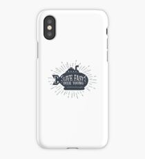 Live Fast. Dive Young iPhone Case