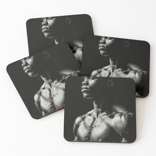 Item preview, Erotic Sexy Muscular Shirtless Black Male designed and sold by Atlas Kai.