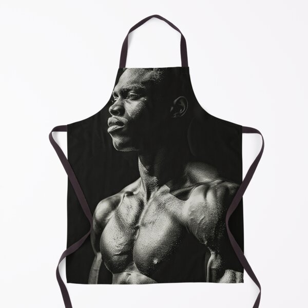 Item preview, Erotic Sexy Muscular Shirtless Black Male designed and sold by Atlas Kai.