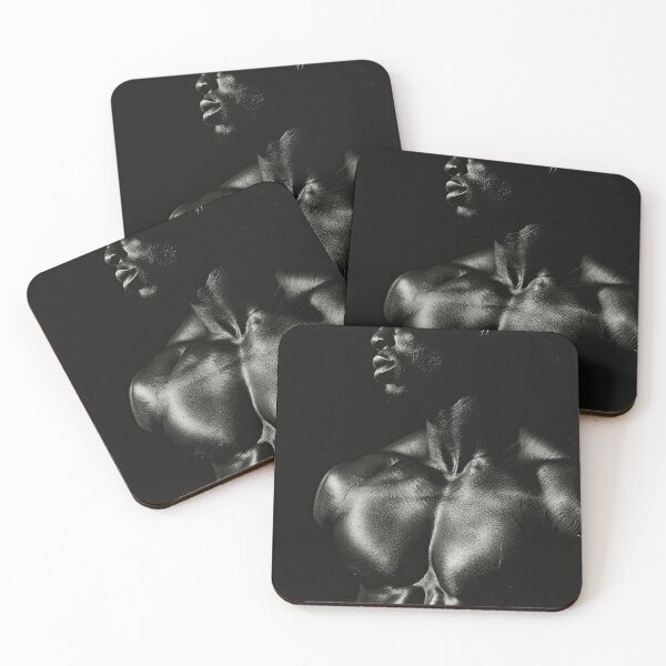 Item preview, Erotic Sexy Muscular Shirtless Black Male designed and sold by Atlas Kai.