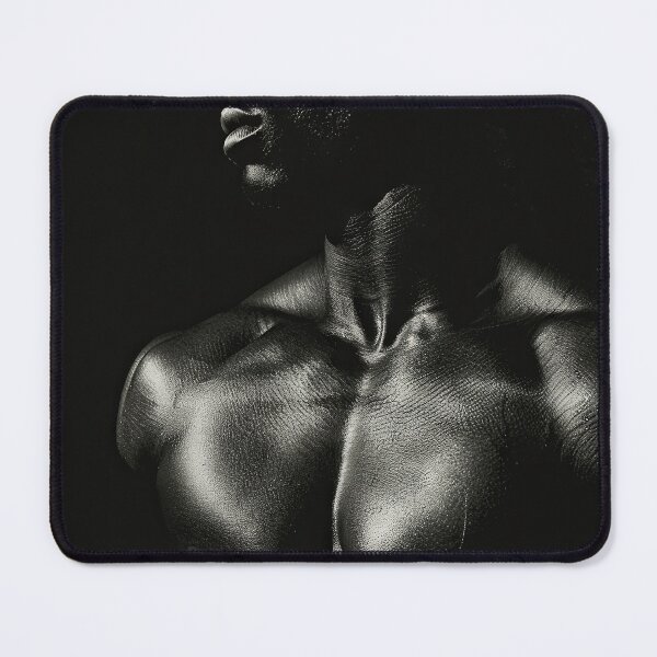 Item preview, Erotic Sexy Muscular Shirtless Black Male designed and sold by Atlas Kai.