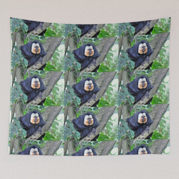 Item preview, The Male White Faced Saki Monkey designed and sold by Savannah Gibbs.