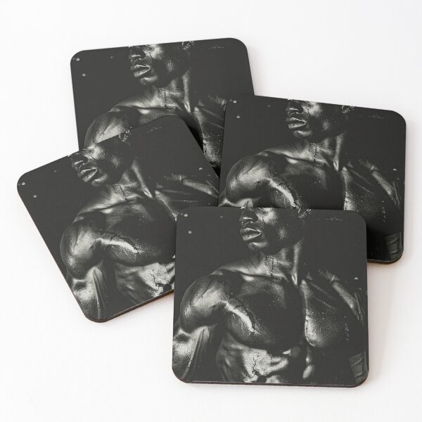 Item preview, Erotic Sexy Muscular Shirtless Black Male designed and sold by Atlas Kai.
