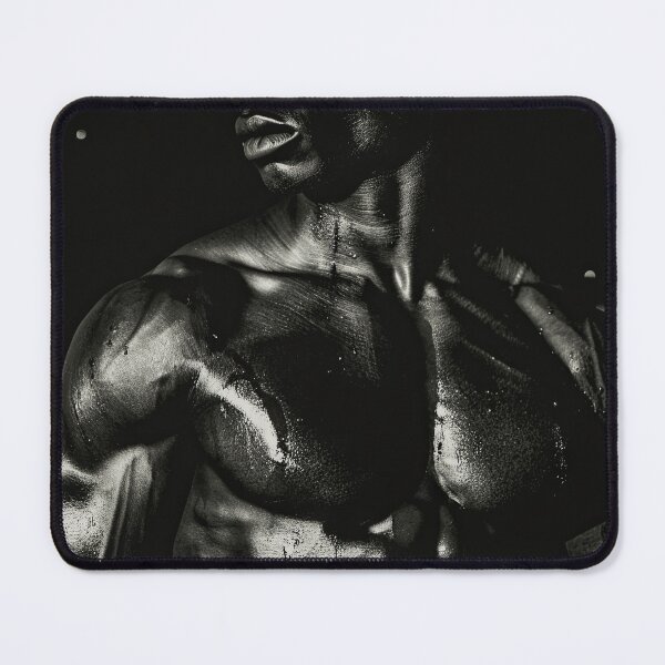 Item preview, Erotic Sexy Muscular Shirtless Black Male designed and sold by Atlas Kai.