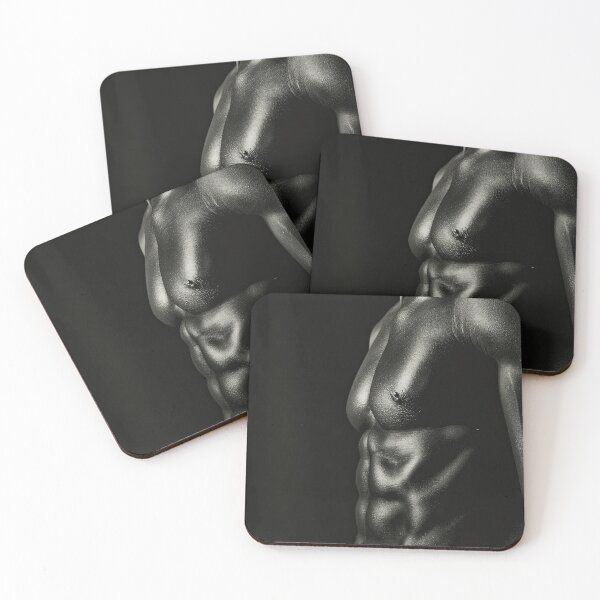 Item preview, Erotic Sexy Muscular Shirtless Black Male designed and sold by Atlas Kai.