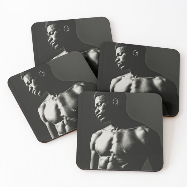 Item preview, Erotic Sexy Muscular Shirtless Black Male designed and sold by Atlas Kai.