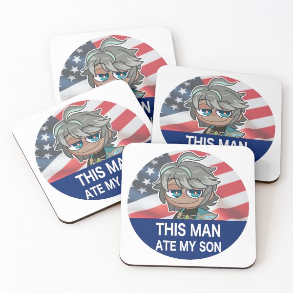 Item preview, Genshin Impact Alhaitham Ate My Son Meme designed and sold by JayGrimalkin.