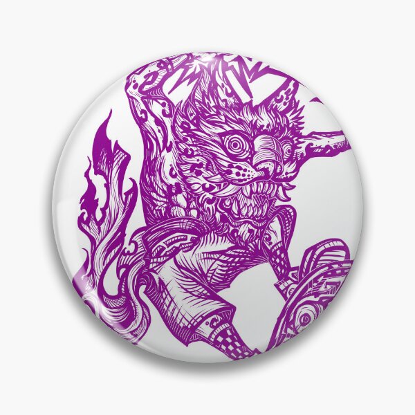 Item preview, pink skater jaguar the one who carries the lightning designed and sold by UrielCalavera.