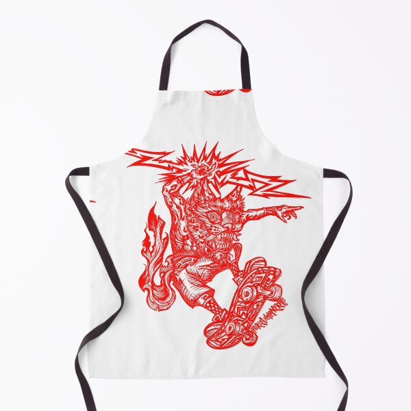 Item preview, red skater jaguar the one who carries the lightning designed and sold by UrielCalavera.