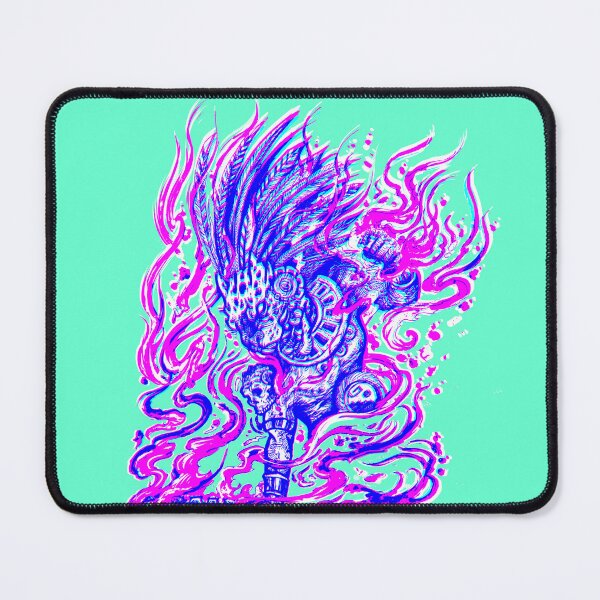 Item preview, jaguar warrior pink fire strike designed and sold by UrielCalavera.