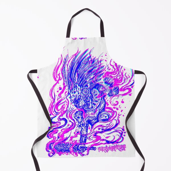 Item preview, jaguar warrior pink fire strike designed and sold by UrielCalavera.