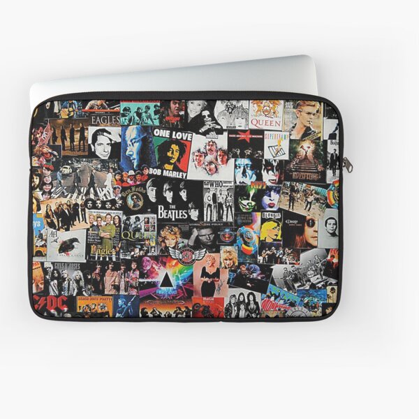 Rock Collage Laptop Sleeve