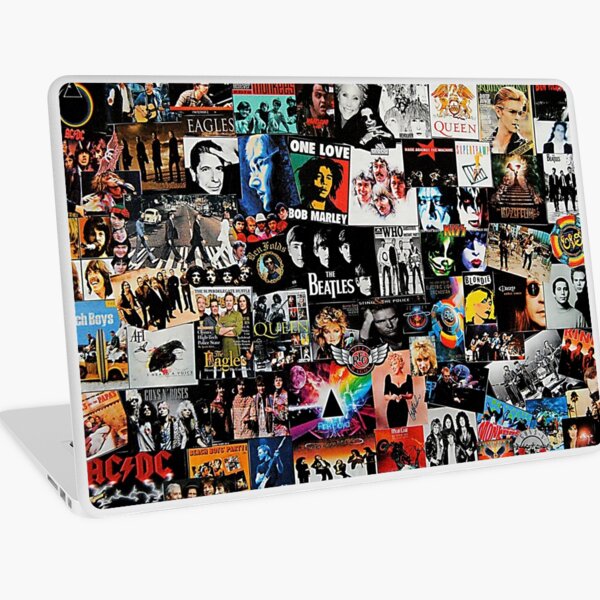 Rock Collage Laptop Skin