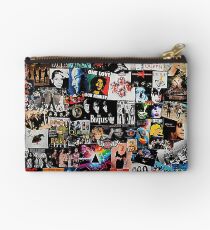 Rock Collage Zipper Pouch
