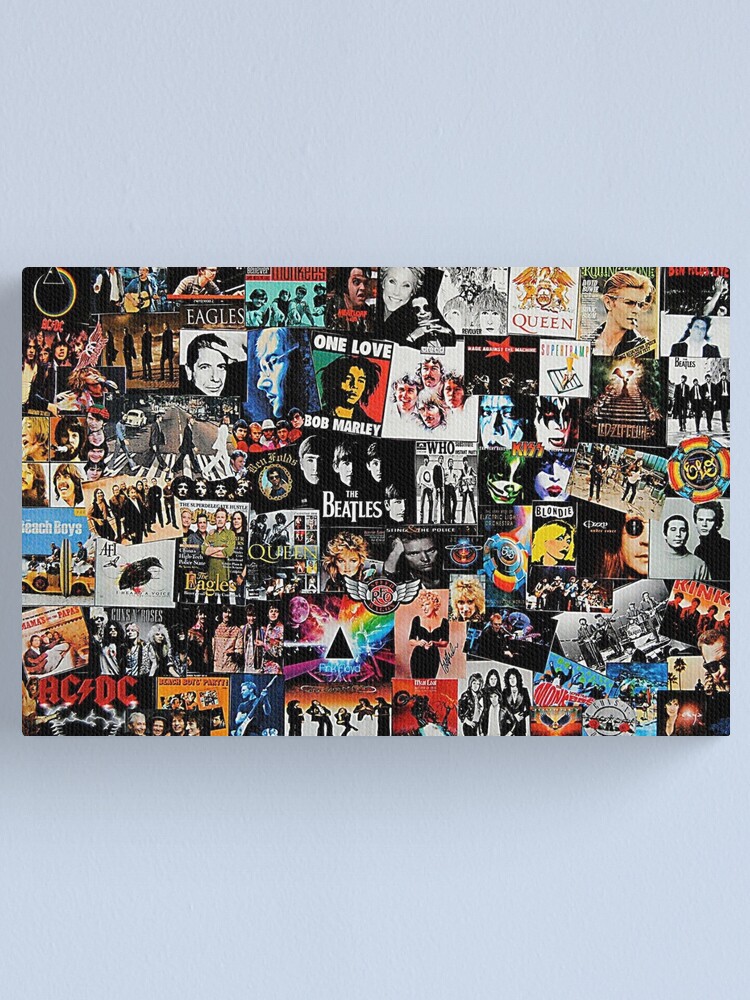 Alternate view of Rock Collage Canvas Print