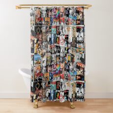 Rock Collage Shower Curtain