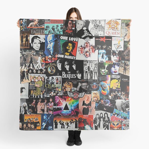 Rock Collage Scarf