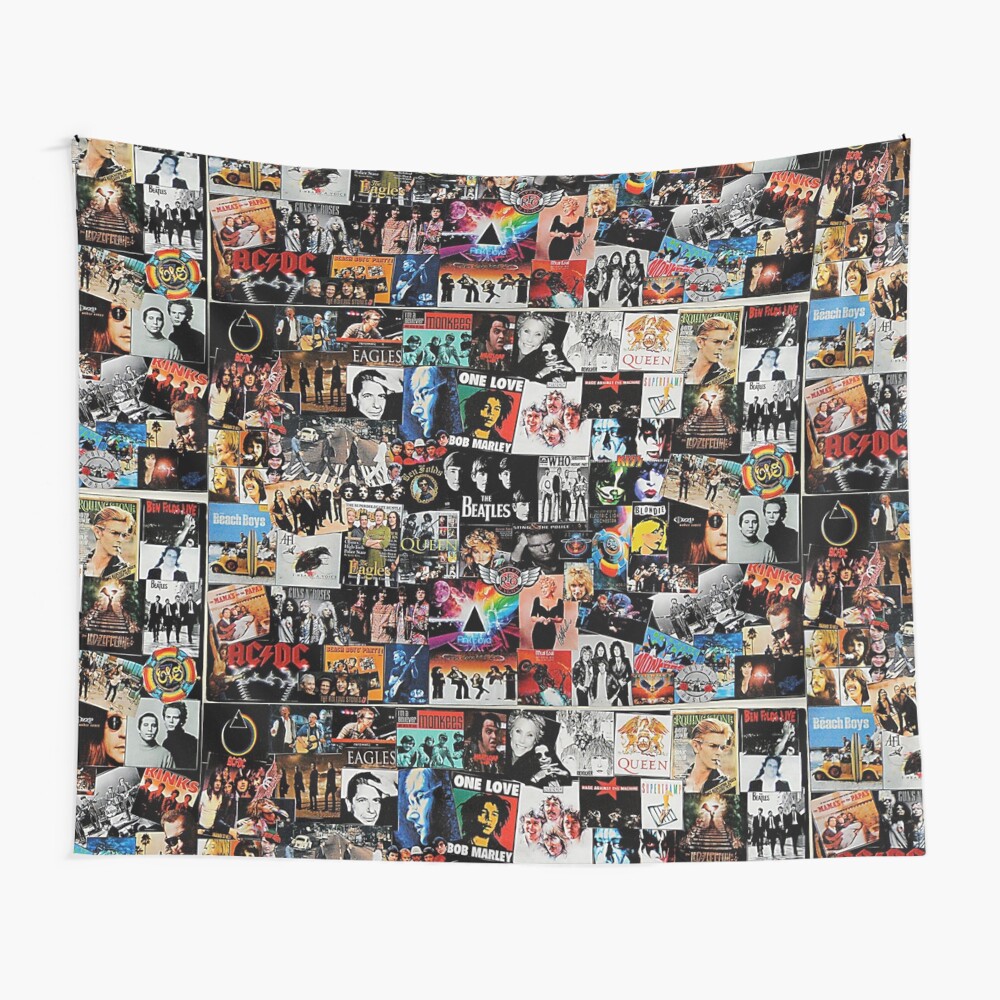 Rock Collage Wall Tapestry