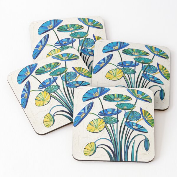 Item preview, Serene Water Lilies in AI Brilliance VII designed and sold by melissabeta.