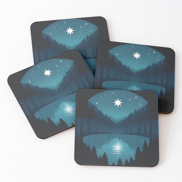 Item preview, Cosmic Forest Night designed and sold by league95.