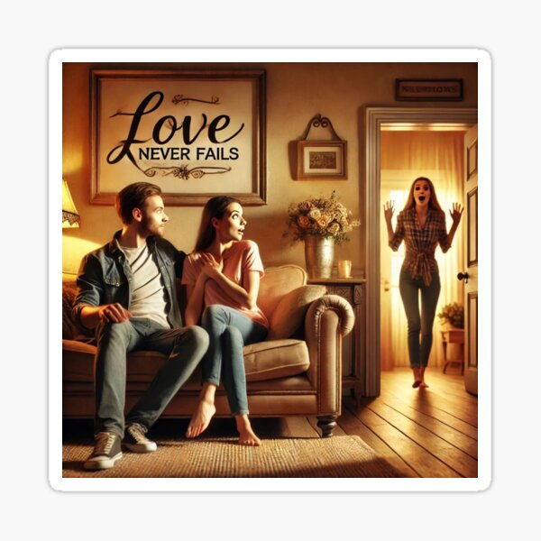 Item preview, Love Never Fails! designed and sold by iMIGHTwearTHAT.