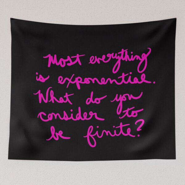 Item preview, Exponential or Finite? designed and sold by abeink.