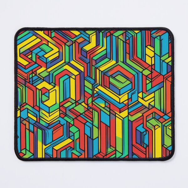 Item preview, Crazy Isometric patterns V2 designed and sold by OldSchool90s.