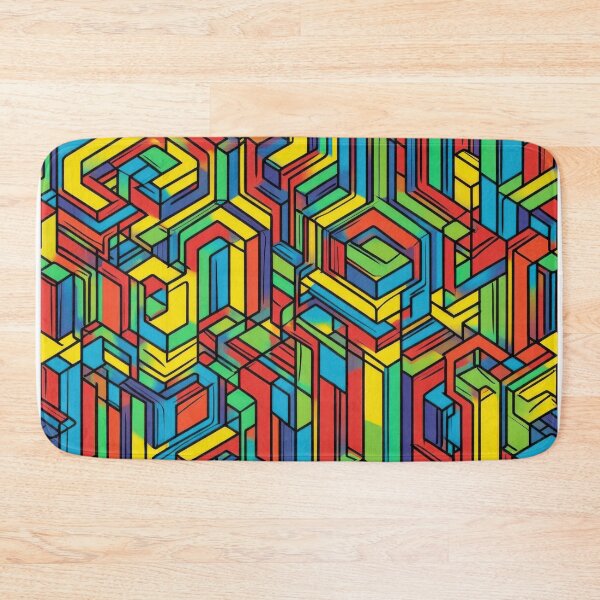Item preview, Crazy Isometric patterns V2 designed and sold by OldSchool90s.