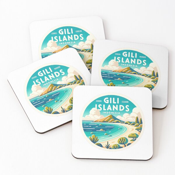 Item preview, Gili Islands Indonesia designed and sold by LoveLabDesign.