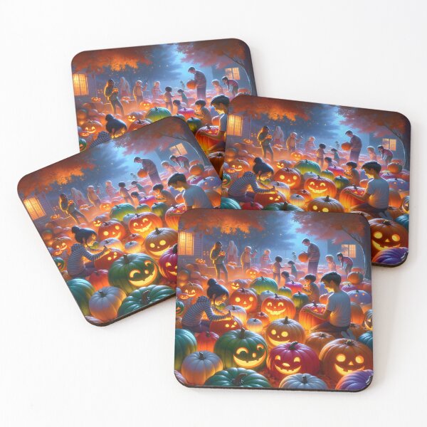 Item preview, Carving Pumpkins designed and sold by PictureNZ.