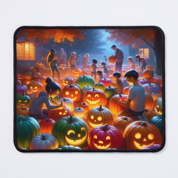 Item preview, Carving Pumpkins designed and sold by PictureNZ.