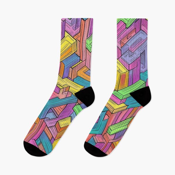 Item preview, Crazy Isometric patterns V3 designed and sold by OldSchool90s.