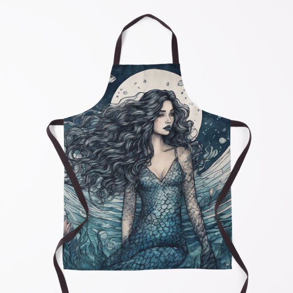 Item preview, Mermaid - Watercolor & Ink 21 designed and sold by KBMediaArt.