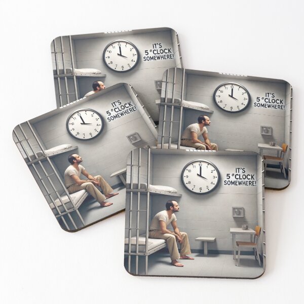 Item preview, It's 5 o'clock Somewhere! designed and sold by iMIGHTwearTHAT.