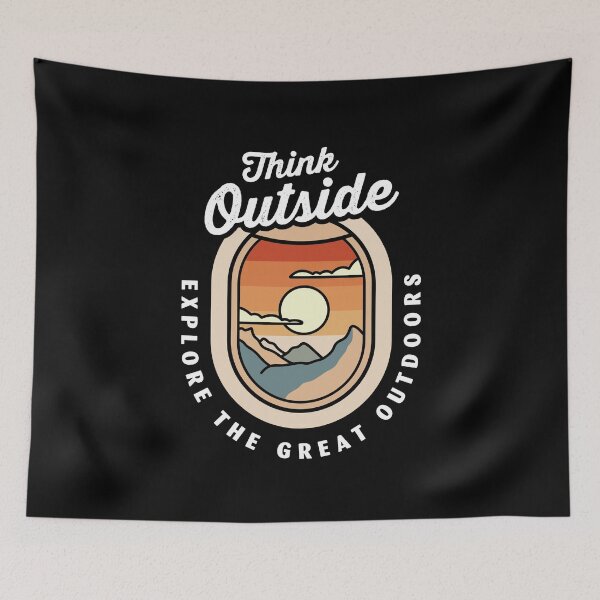 Item preview, Think Outside Travel designed and sold by NQArtist.