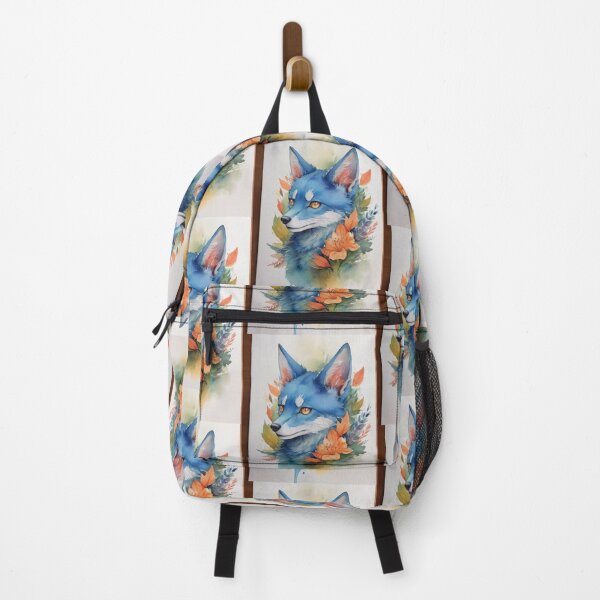 Item preview,   Watercolor Fox Portrait with Botanical Elements designed and sold by KilianSzmid.