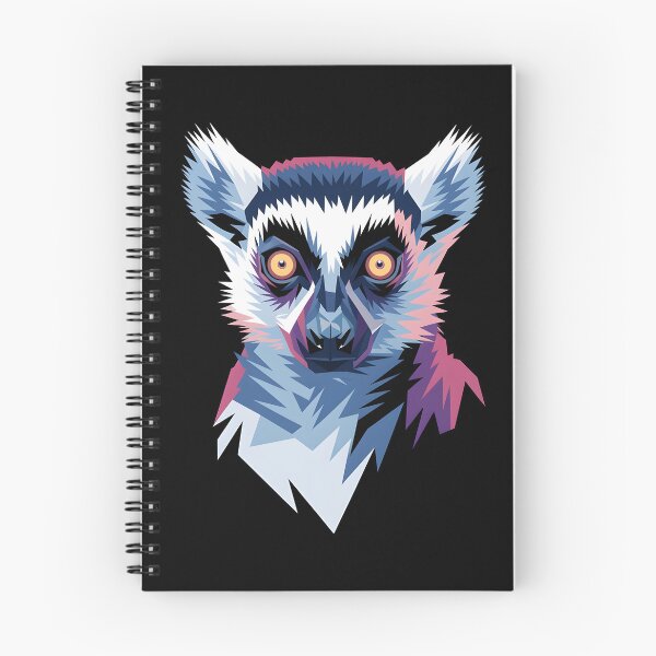 Artikelvorschau, Lemur mit niedrigem Polygonanteil entworfen und verkauft von Wegetees.