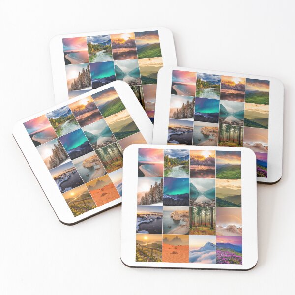 Item preview, Landscape Photos Collage designed and sold by ColorfulPrints.