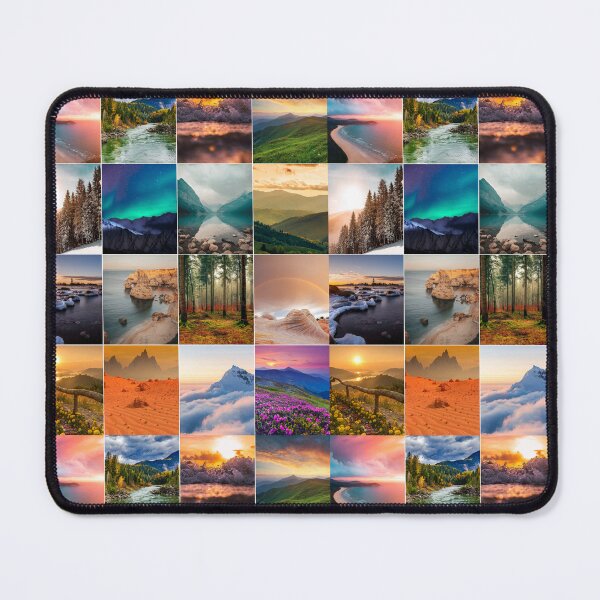 Item preview, Landscape Photos Collage designed and sold by ColorfulPrints.